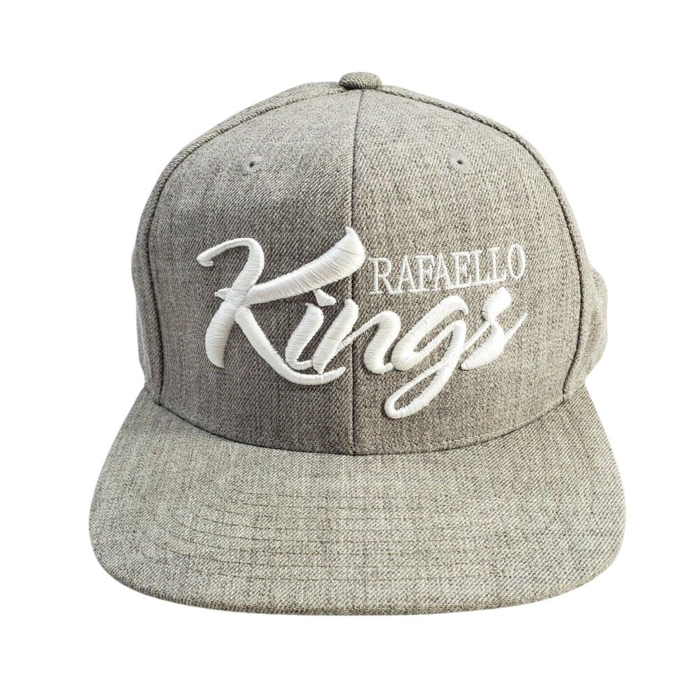The Classics Yupoong Cap Hat Rafaello Kings Snapback Gray White Green Adjustable - Picture 1 of 7